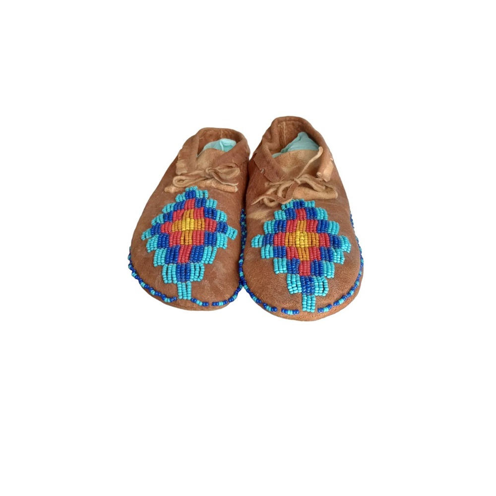Native American Beaded Moccasins
